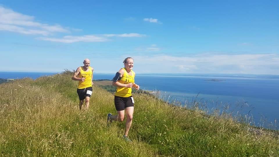 Runners in tutus