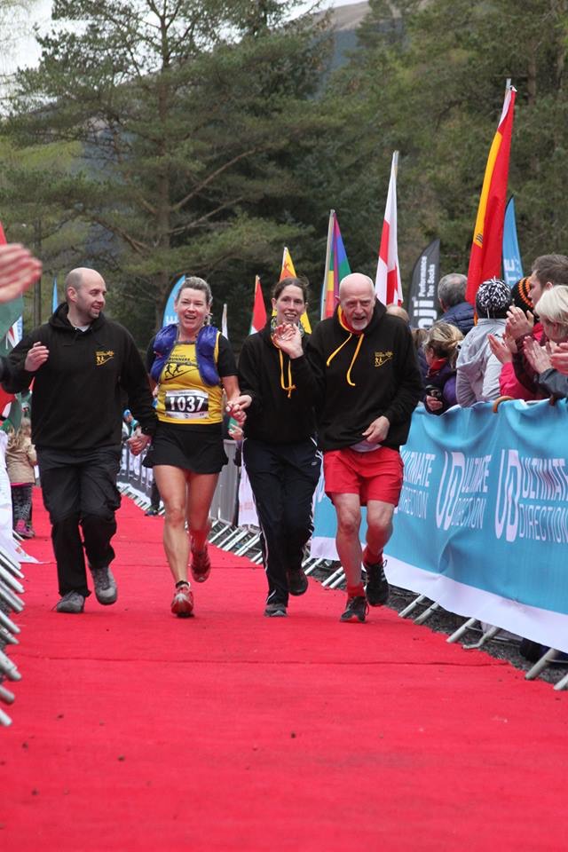 Runners in tutus